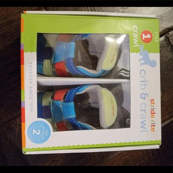 Stride Rite Crawler - “Catch of the Day” crib shoe - Picture 4 of 5